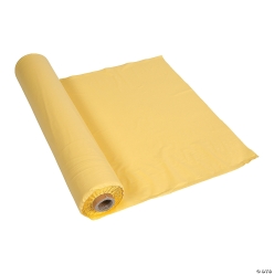 Yellow Extra Long Tablecloth Roll - 250ft.